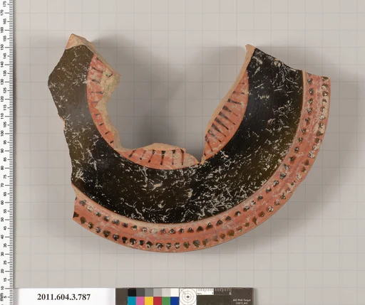 Terracotta fragment of a lid