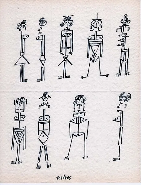 Papers13 ink on paper drawings2 letters1 ink on paper illustrated poem5 ink on paper postcards5 ink on paper envelopes1 ink on paper poem on Hunter student card — Ad Reinhardt