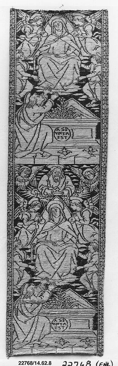 Part of an orphrey — Unknown
