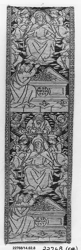 Part of an orphrey