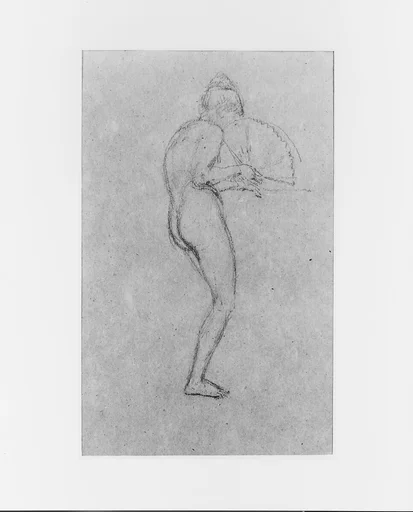 Female Nude with a Fan