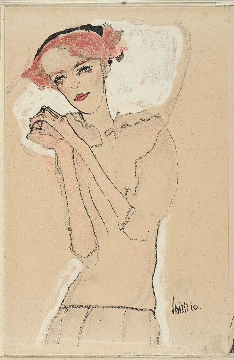 Portrait of a Woman — Wiener Werkstätte|Egon Schiele