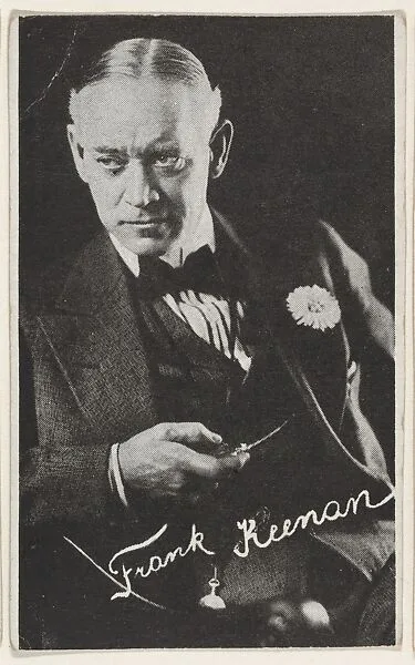 Frank Keenan, bakery card from the Movie Stars series (D55), issued by the Morehouse Baking Company — Morehouse Baking Company