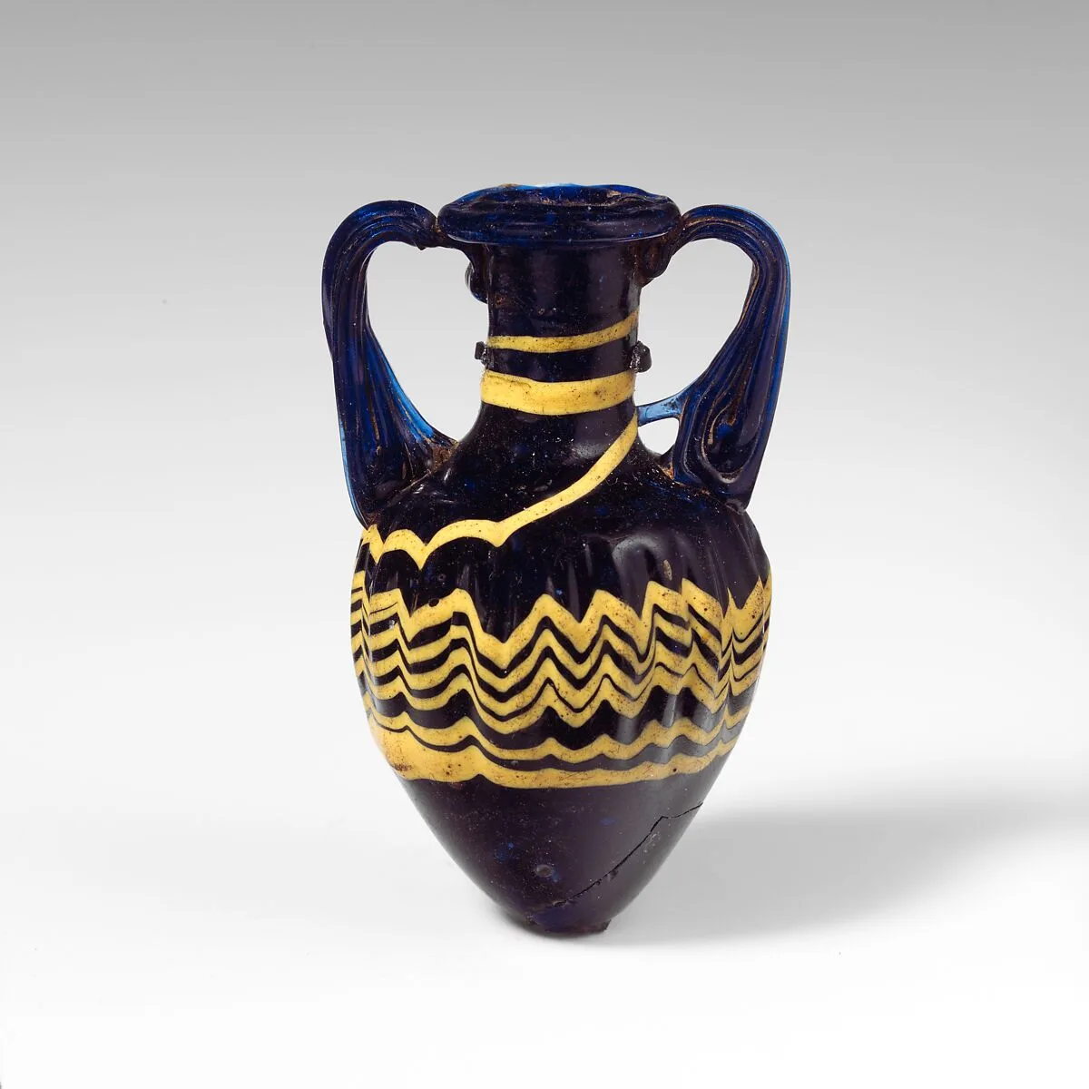 Glass amphoriskos (perfume bottle) — Unknown
