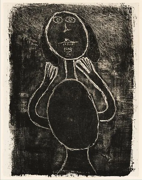 Matière et mémoire: Negresse — Jean Dubuffet
