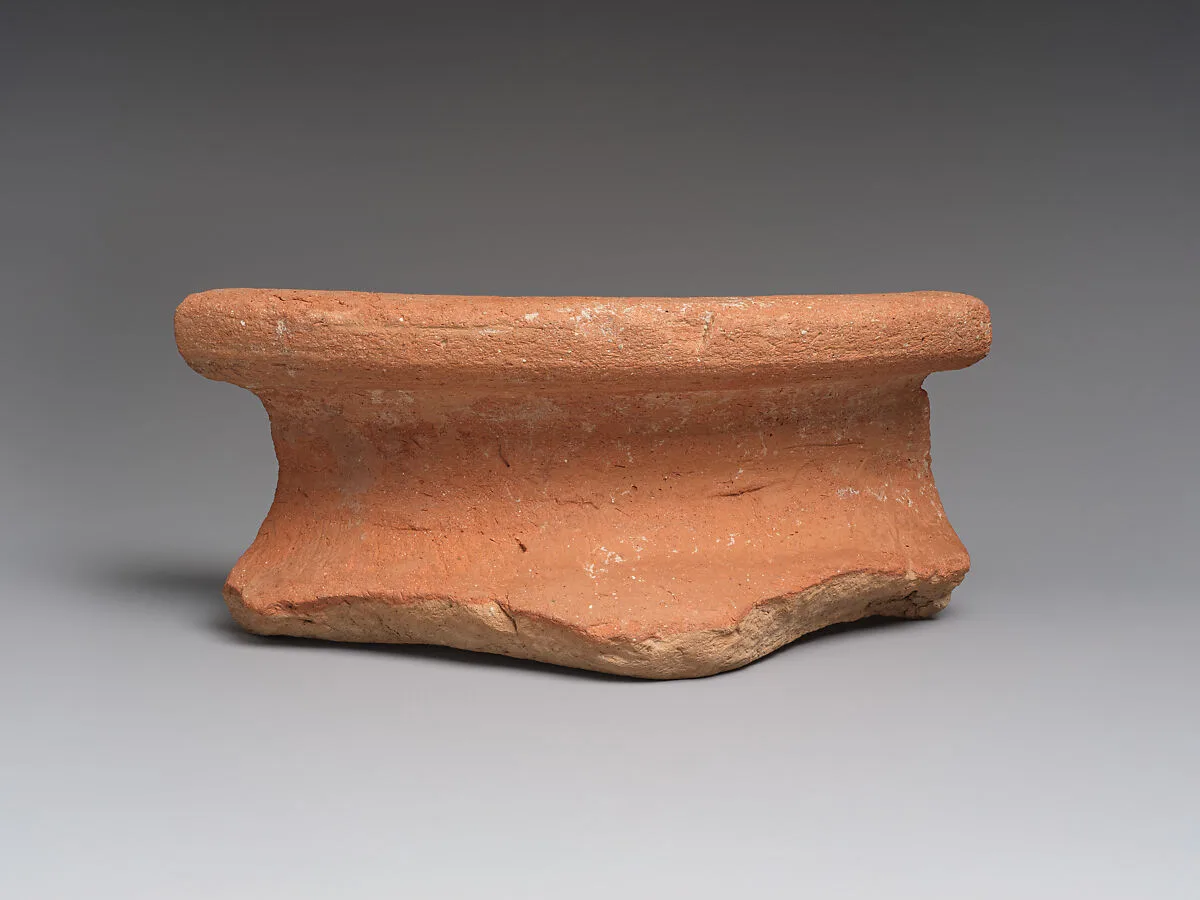 Jar rim sherd — Unknown