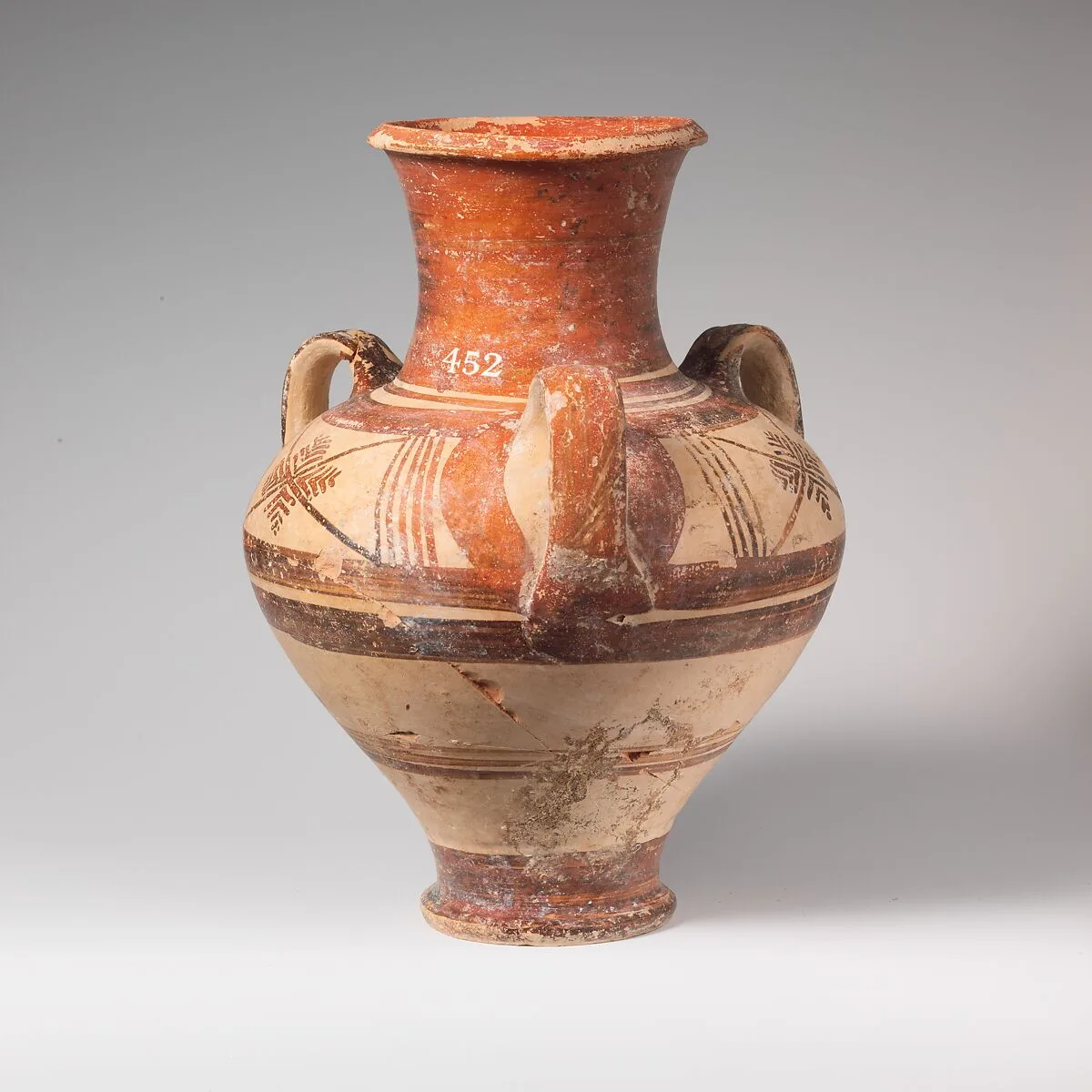 Terracotta pithoid jar — Unknown