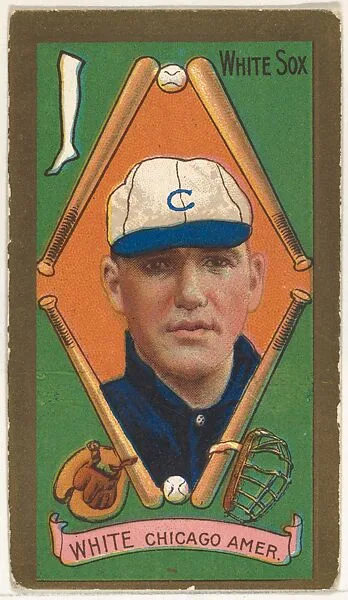 G.H. White, Chicago White Sox, American League, from the "Baseball Series" (Gold Borders) set (T205) issued by the American Tobacco Company — American Tobacco Company