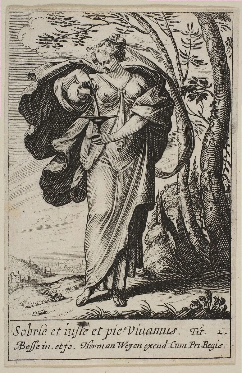 Temperance — Herman Weyen|Abraham Bosse