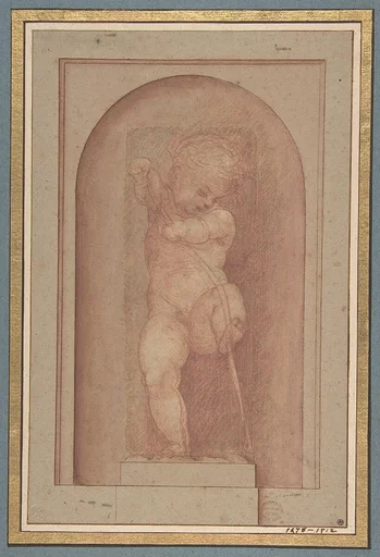 Putto Bending a Bow