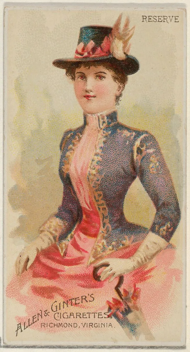 Reserve, from the Parasol Drills series (N18) for Allen & Ginter Cigarettes Brands — Schumacher & Ettlinger|Allen & Ginter