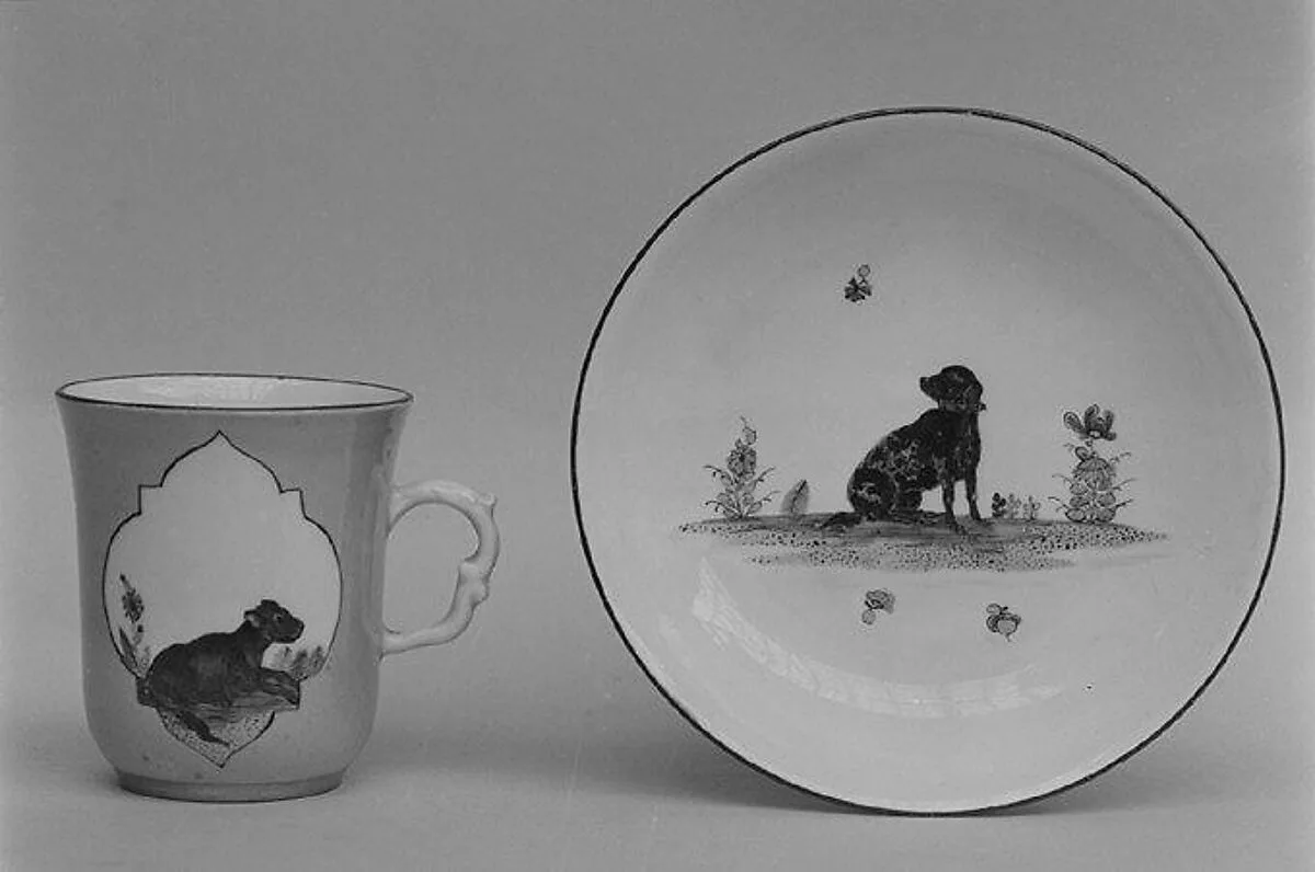 Cup and saucer — Meissen Manufactory