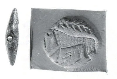 Carinated lentoid seal — Unknown