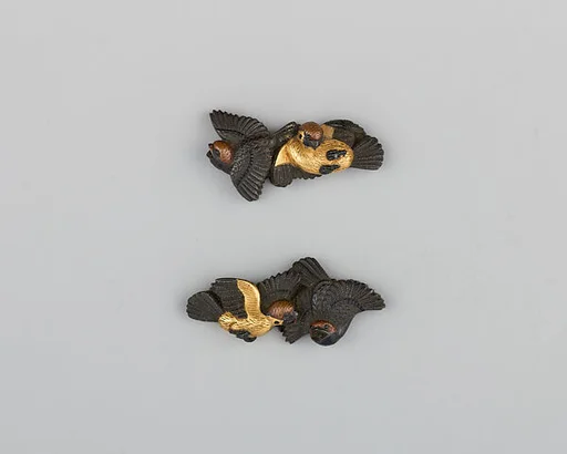 Pair of Sword-Grip Ornaments (Menuki)