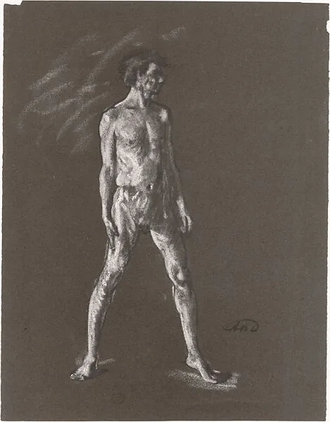 Study of a Standing Man — Arthur B. Davies