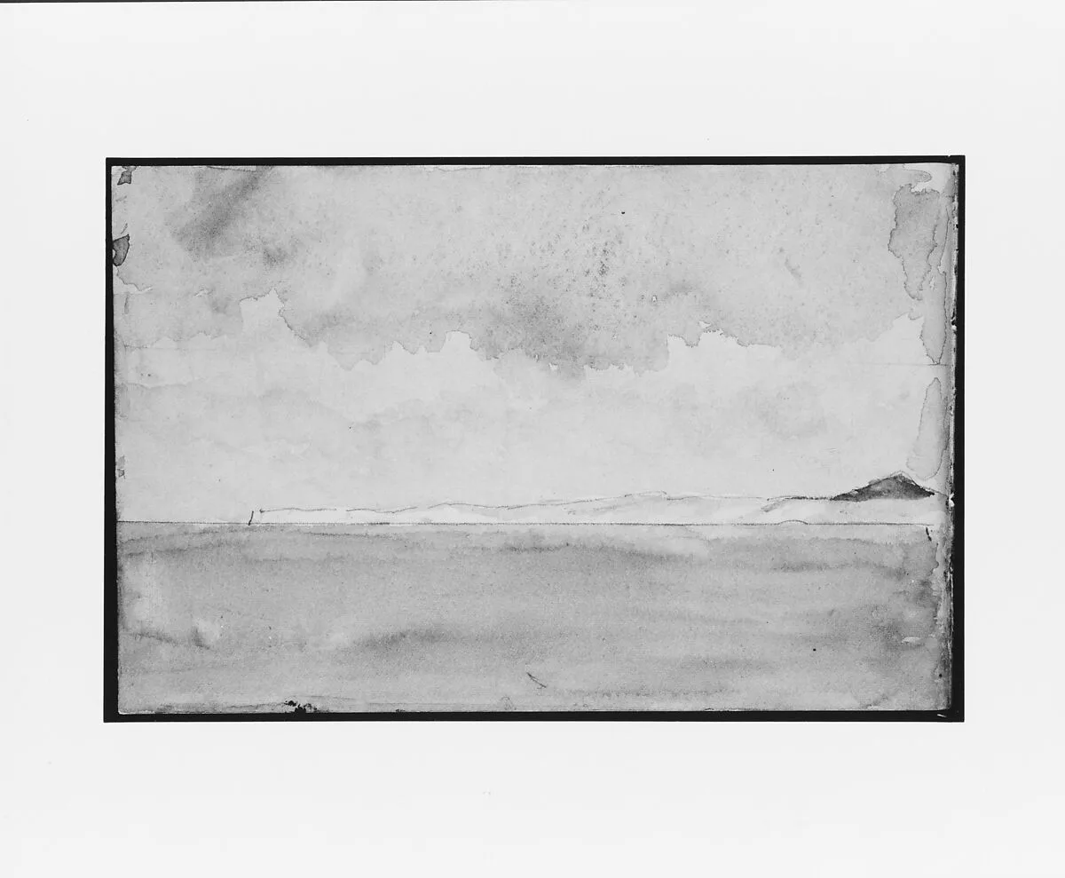 Island of Temdos(?) (from Sketchbook) — Mary Newbold Sargent