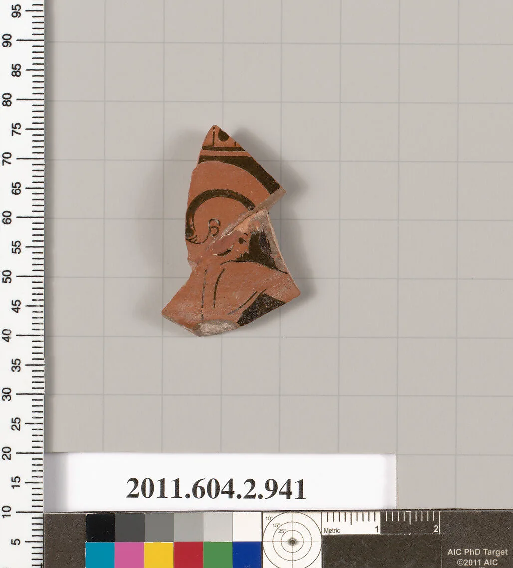 Terracotta fragment of an oinochoe (jug) — Unknown