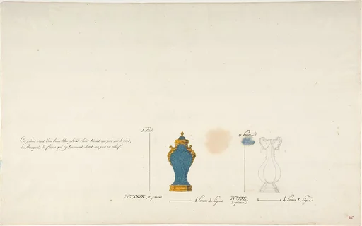 Design for Two Vases