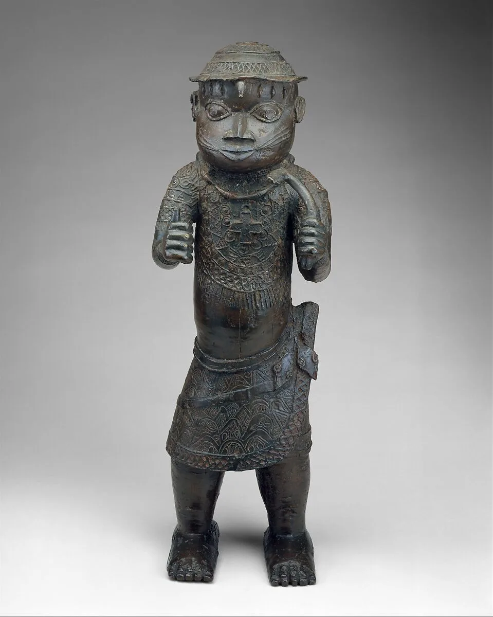 Figure: Court Official with Cross Pendant — Unknown