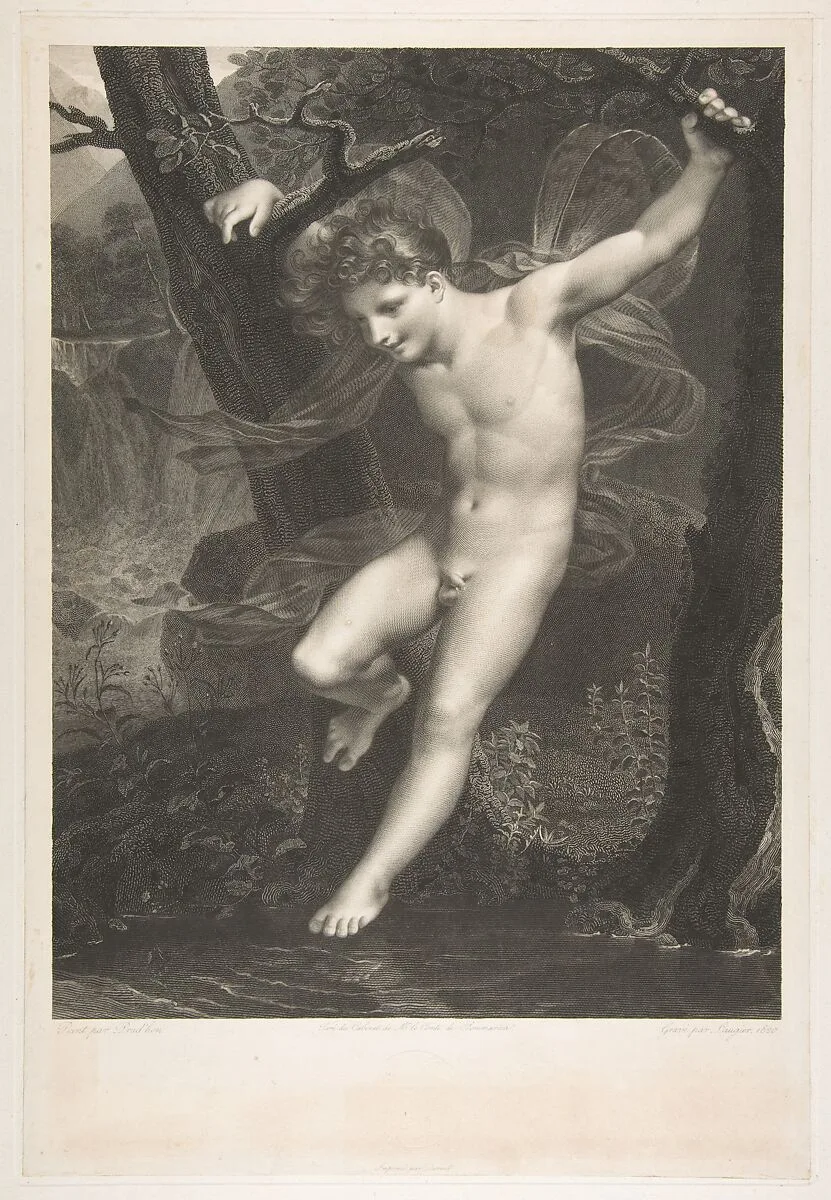 Zephyr — Pierre Paul Prud'hon|Jean Nicolas Laugier