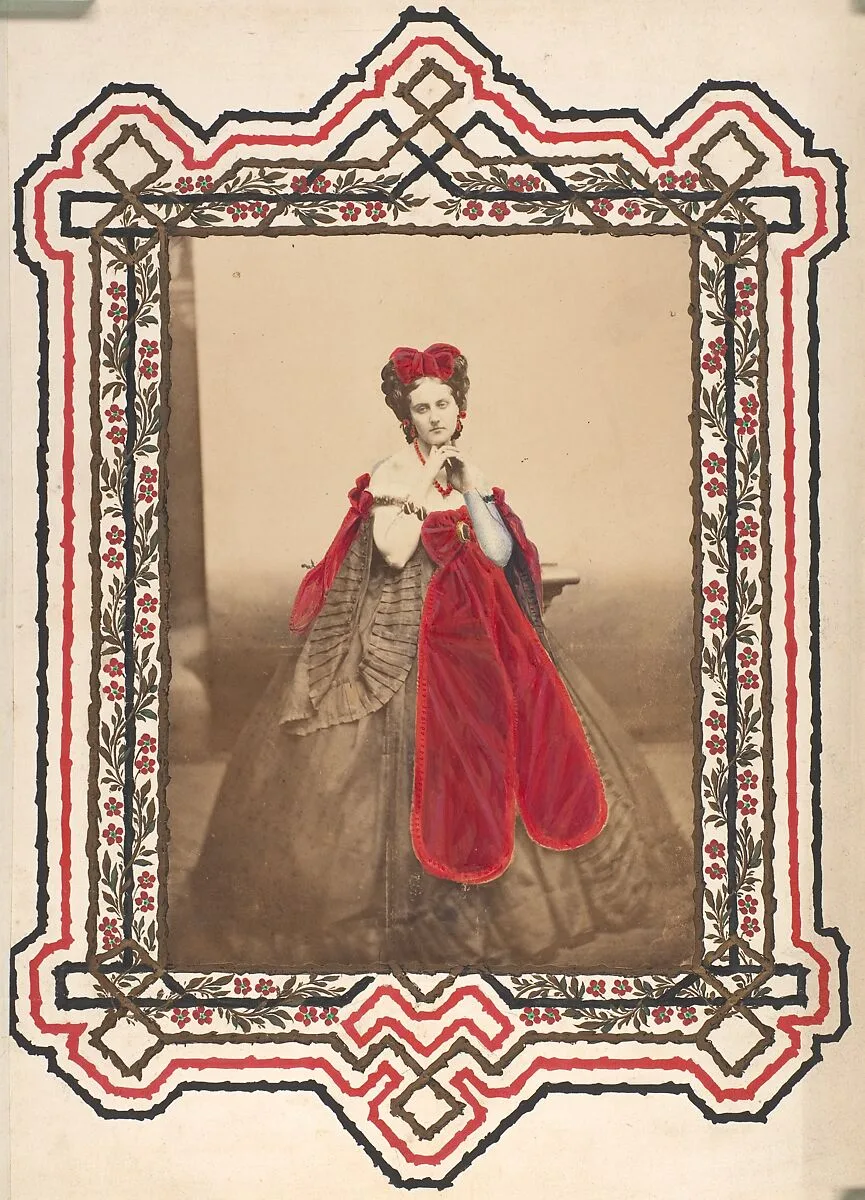The Red Bow — Pierre-Louis Pierson|Unknown|Countess Virginia Oldoini Verasis di Castiglione