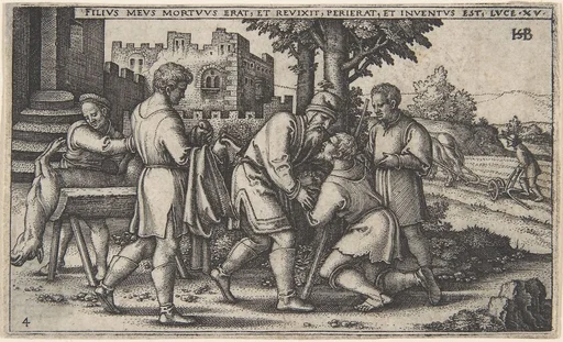 Return of the Prodigal Son, from The History of the Prodigal Son