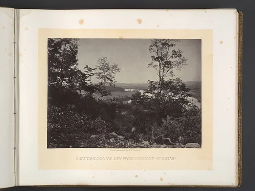 Chattanooga Valley from Lookout Mountain