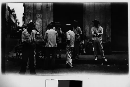 [Street Scene with Vendor's Cart, Havana]