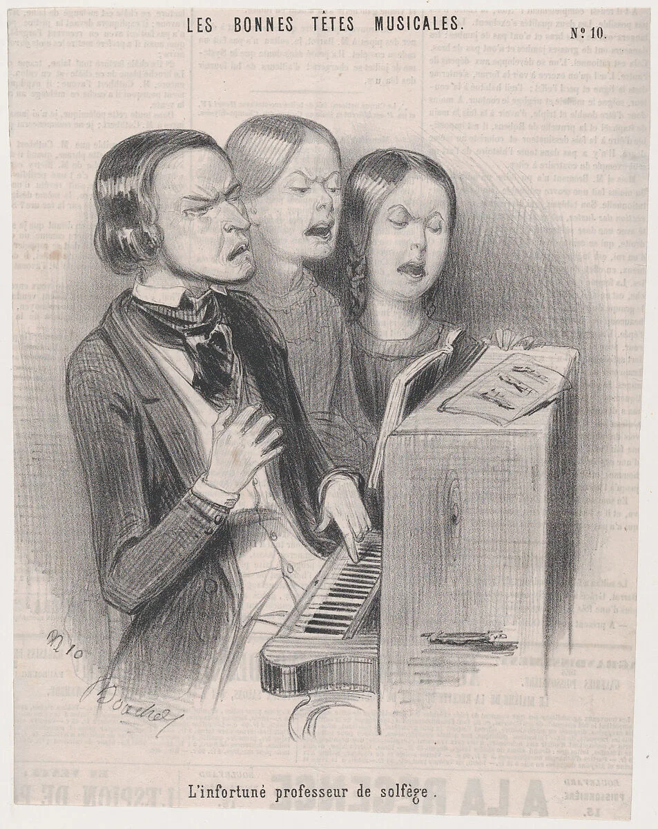 The Unfortunate Teacher of Musical Theory — Frédéric Bouchot