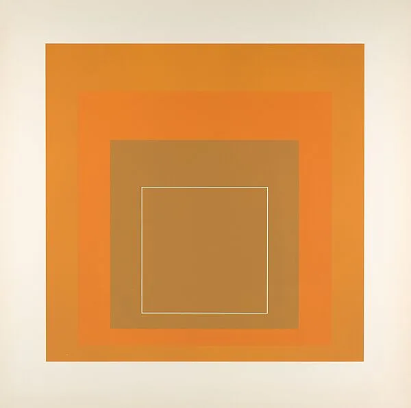 Proof for White Line Square series — Josef Albers|Gemini G.E.L.|Kenneth E. Tyler