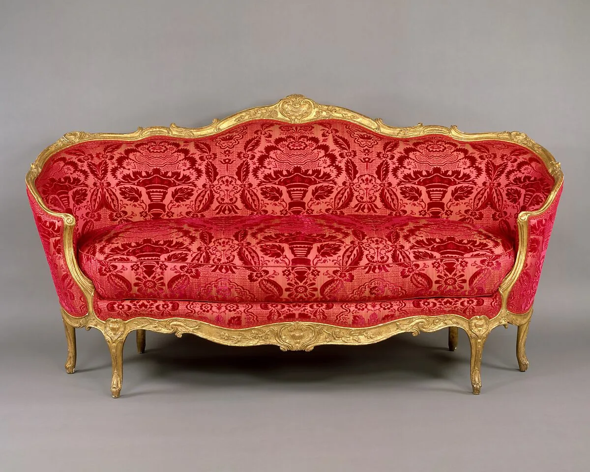 Sofa (ottomane veilleuse) — Jean-Baptiste II Tilliard|Jean-Baptiste I Tilliard