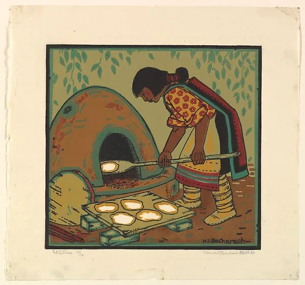 Tortillas — Herman Bacharach|WPA