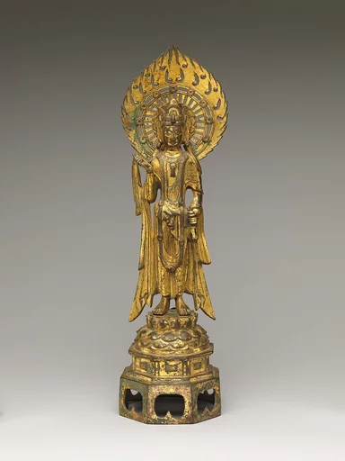 隋 鎏金青銅觀音菩薩像|Bodhisattva Avalokiteshvara (Guanyin)
