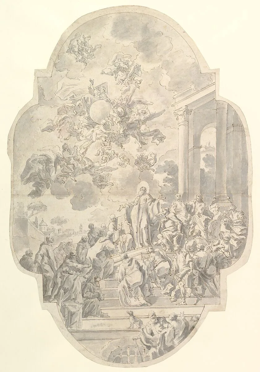 The Vision of Saint Benedict — Francesco de Mura