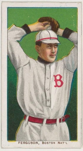 Ferguson, Boston, National League, from the White Border series (T206) for the American Tobacco Company
