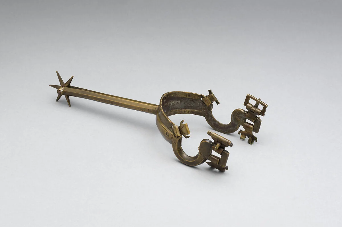 Pair of Rowel Spurs — Unknown