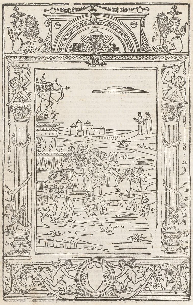 Opera..Triumphi, Soneti, & Canzone.. — Francesco Petrarca|Bartolomeo de' Zanni|Pico Master