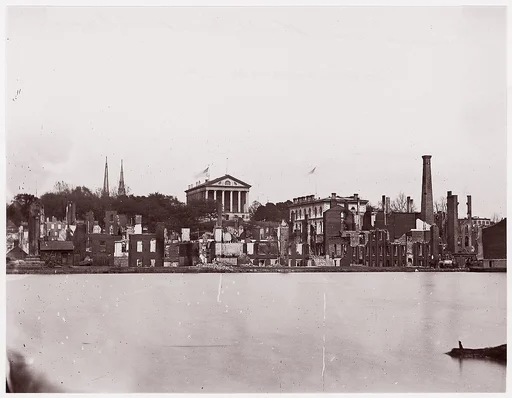 Ruins on North Bank of Canal, Richmond