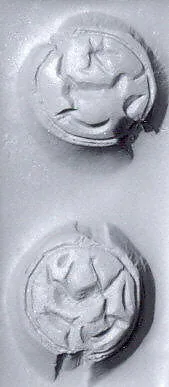 Stamp seal (bifacial scaraboid) with animals — Unknown
