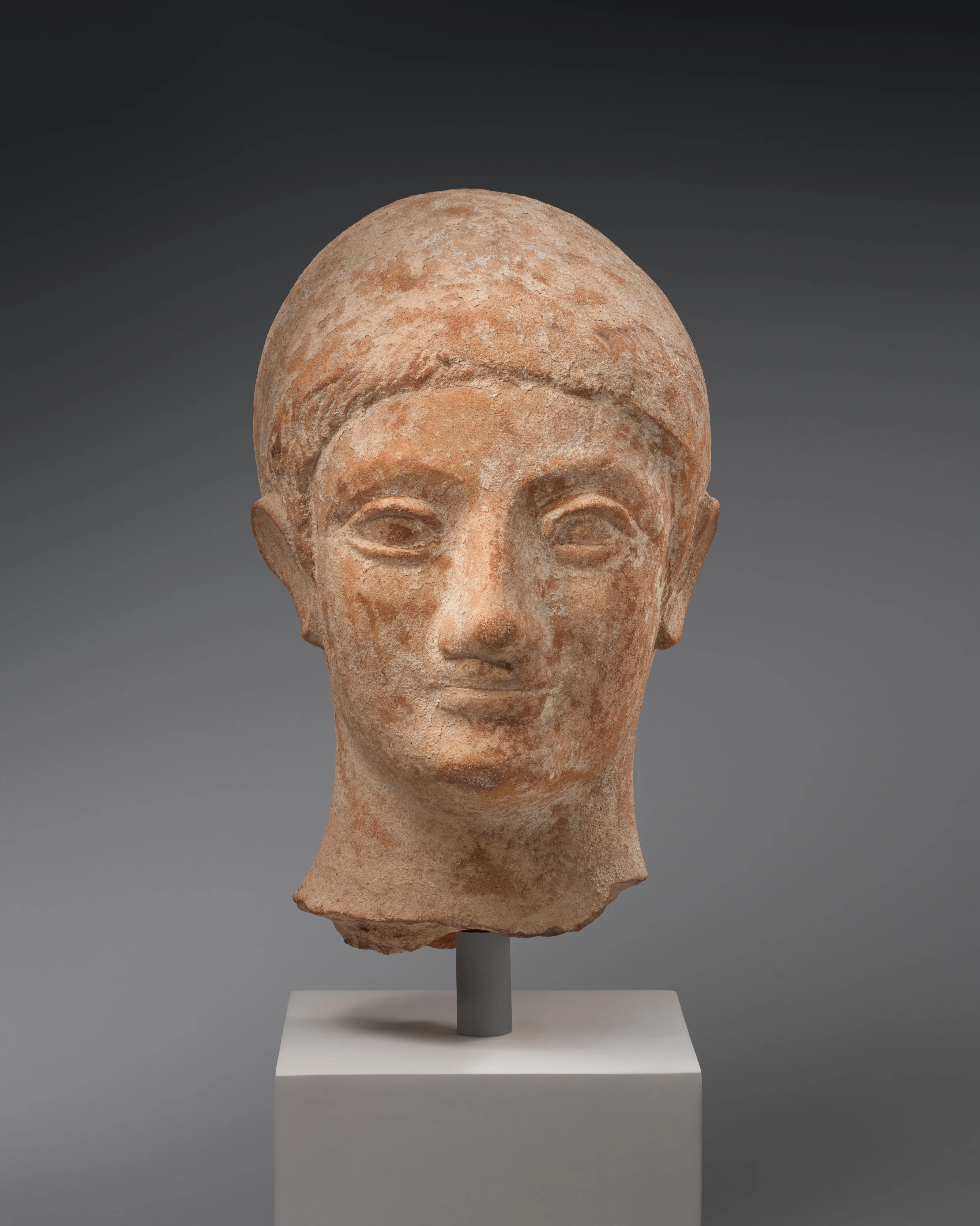 Terracotta head of a youth — Unknown