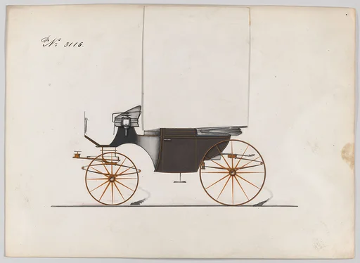 Design for Landaulet, no. 3116