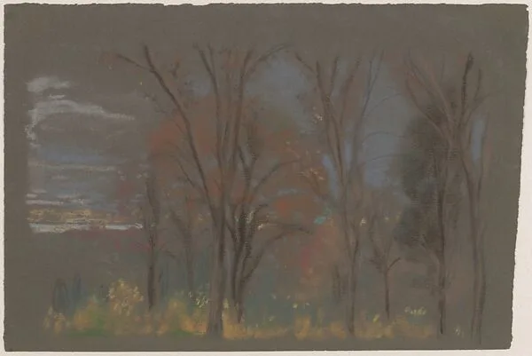 Autumn Woods — Arthur B. Davies