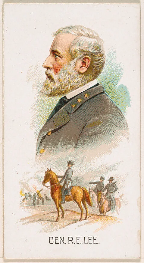 General Robert E. Lee, from Leaders series (N222) issued by Kinney Bros. — Kinney Brothers Tobacco Company