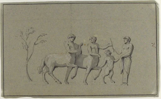 Drawing of Group of Centaurs