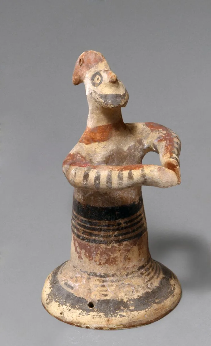 Terracotta statuette of a man — Unknown