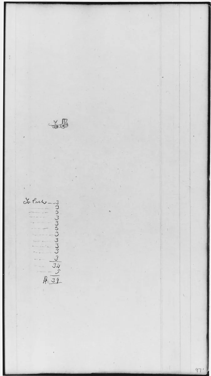 Carriage and Figures (from Sketchbook) — John William Casilear
