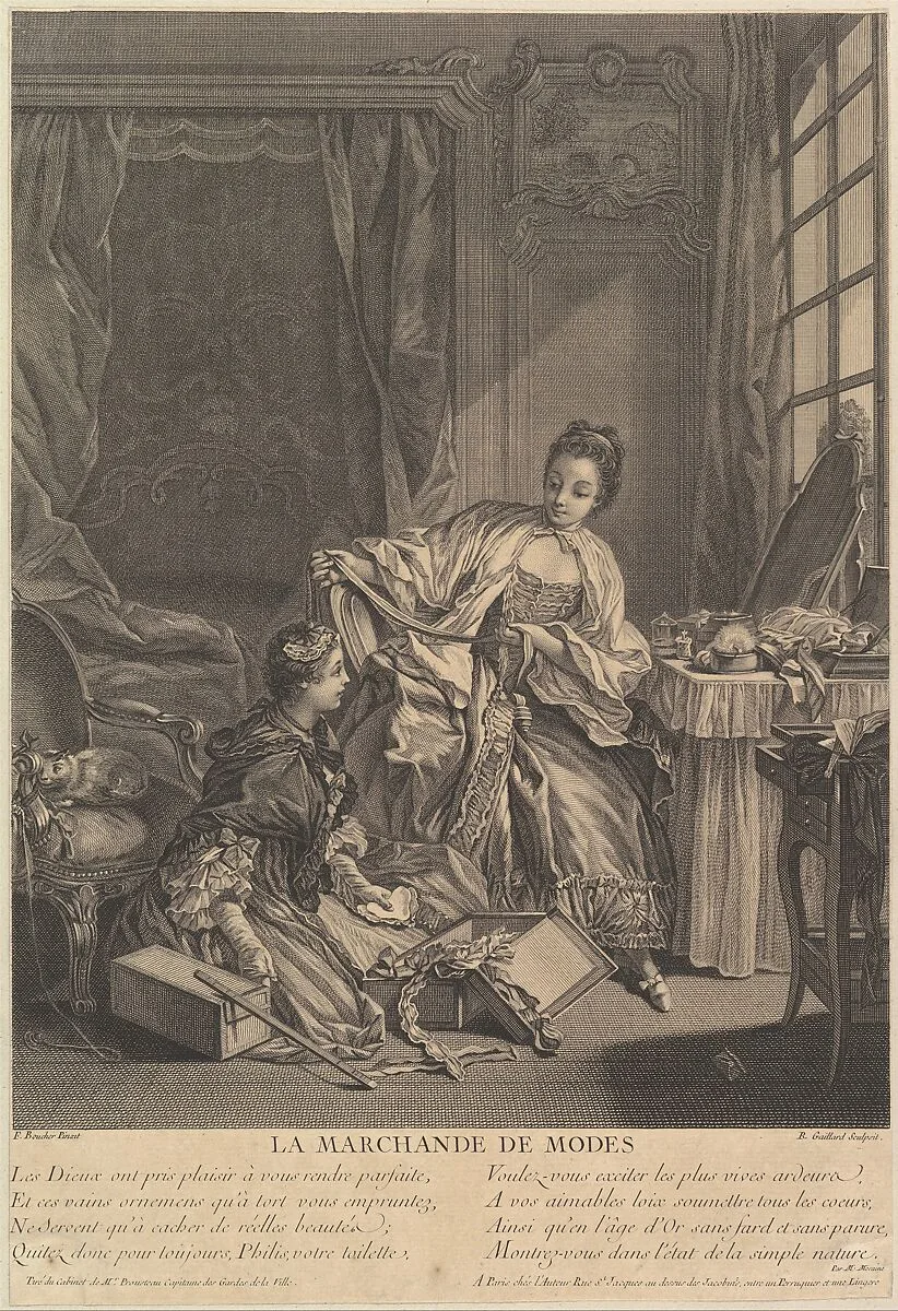 Fashion Merchant — René Gaillard|François Boucher