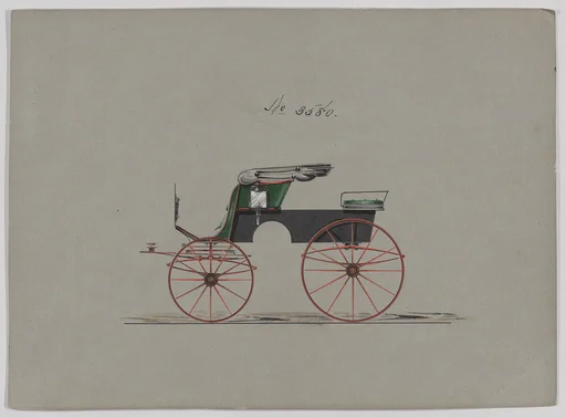 Design for Stanhope Phaeton, no. 3580