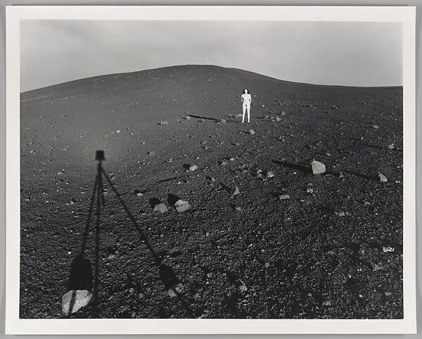 Self-Portrait at Craters of the Moon — Judy Dater