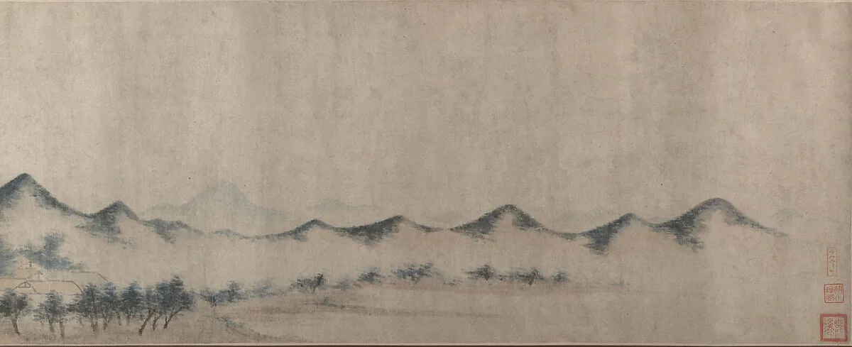 明/清 佚名 仿方從義 巢雲圖 卷|Landscape — Unidentified artist|Fang Congyi